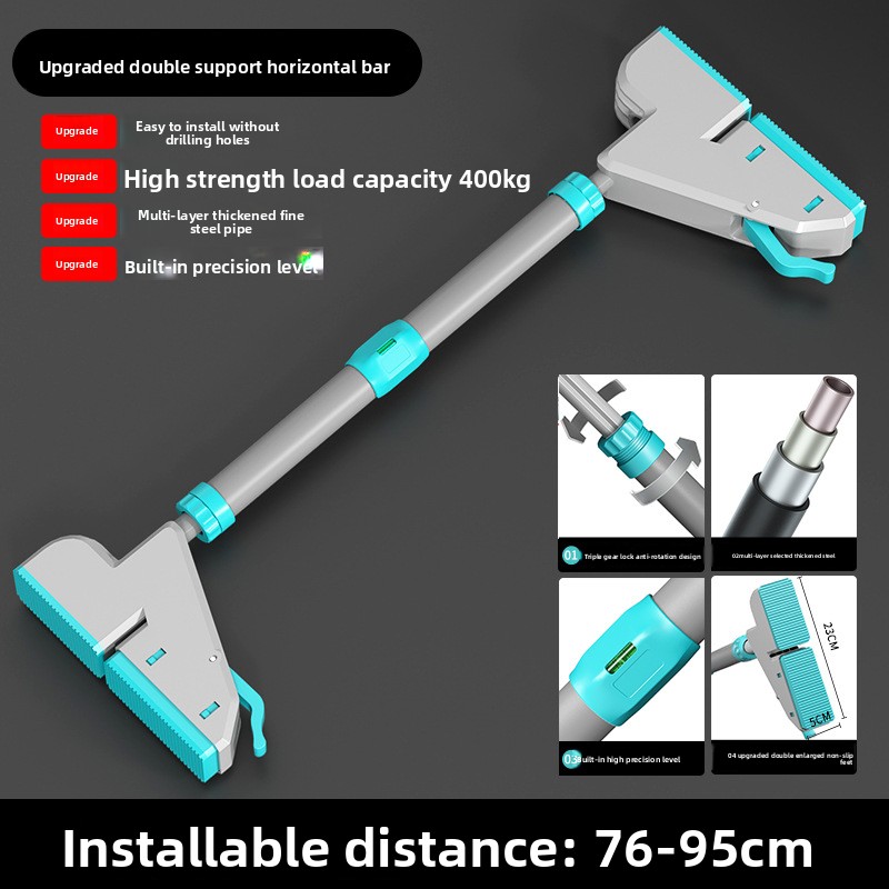 Home Gym Pull Up Bar - No-Drill Door Frame Pull up Bar