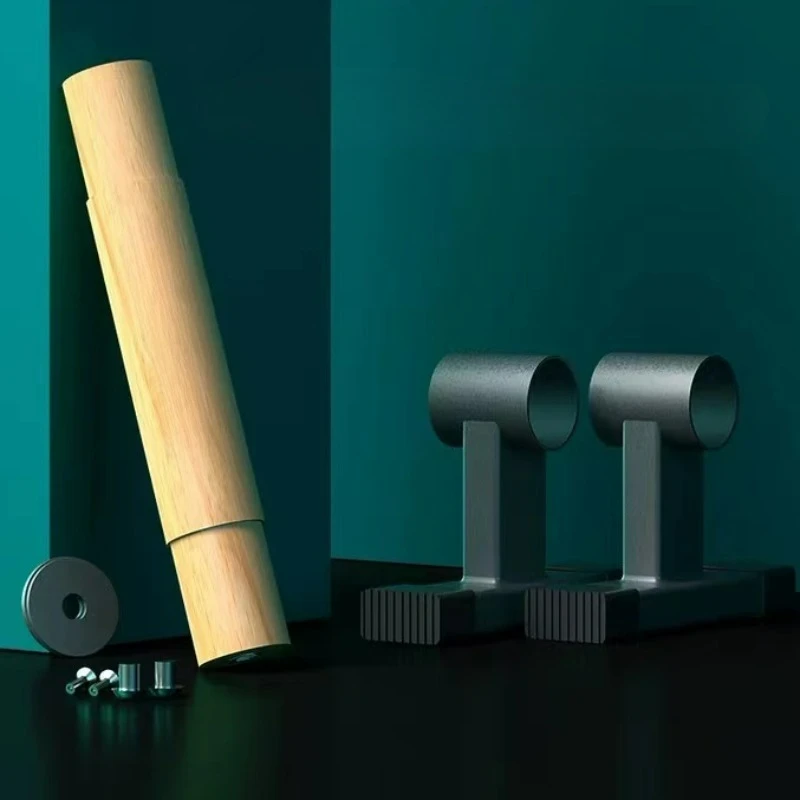 Push Up Stand Bar - Solid Beech Wood Push Up Bars