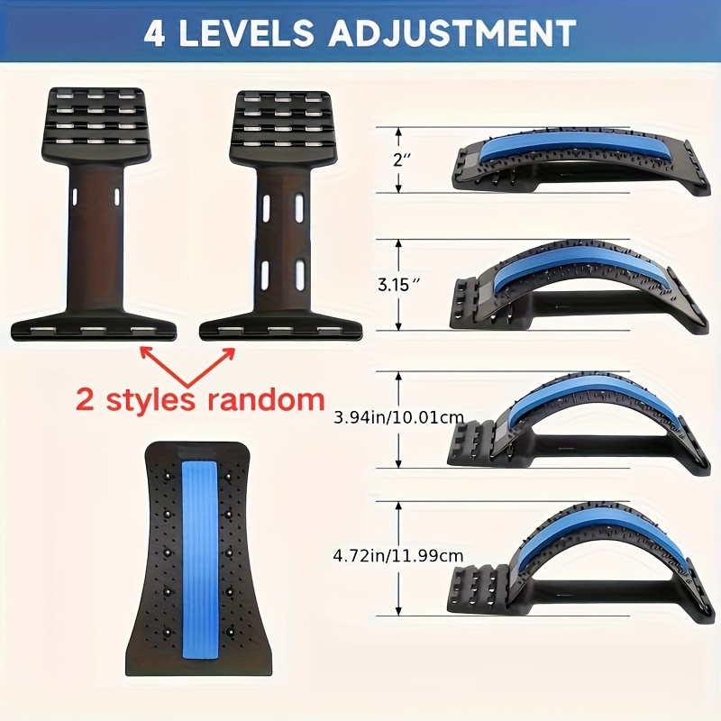 3-Level Back Stretcher Posture - Home Gym Manual recension och pris