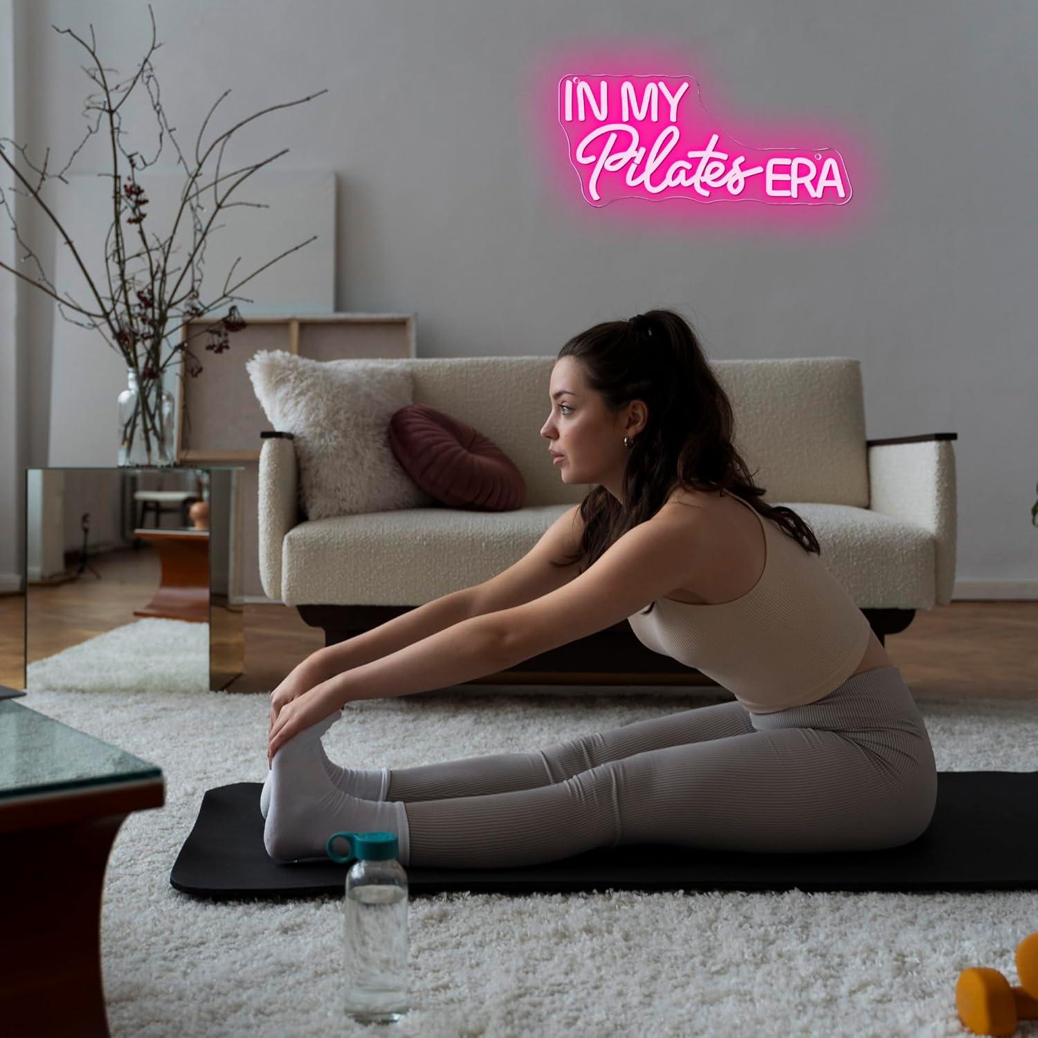 In My Pilates Era Neon Sign Di - Home Gym Neon Sign recension och pris