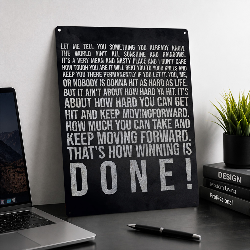 How To Win Poster Quote Wall A - Home Gym How To recension och pris