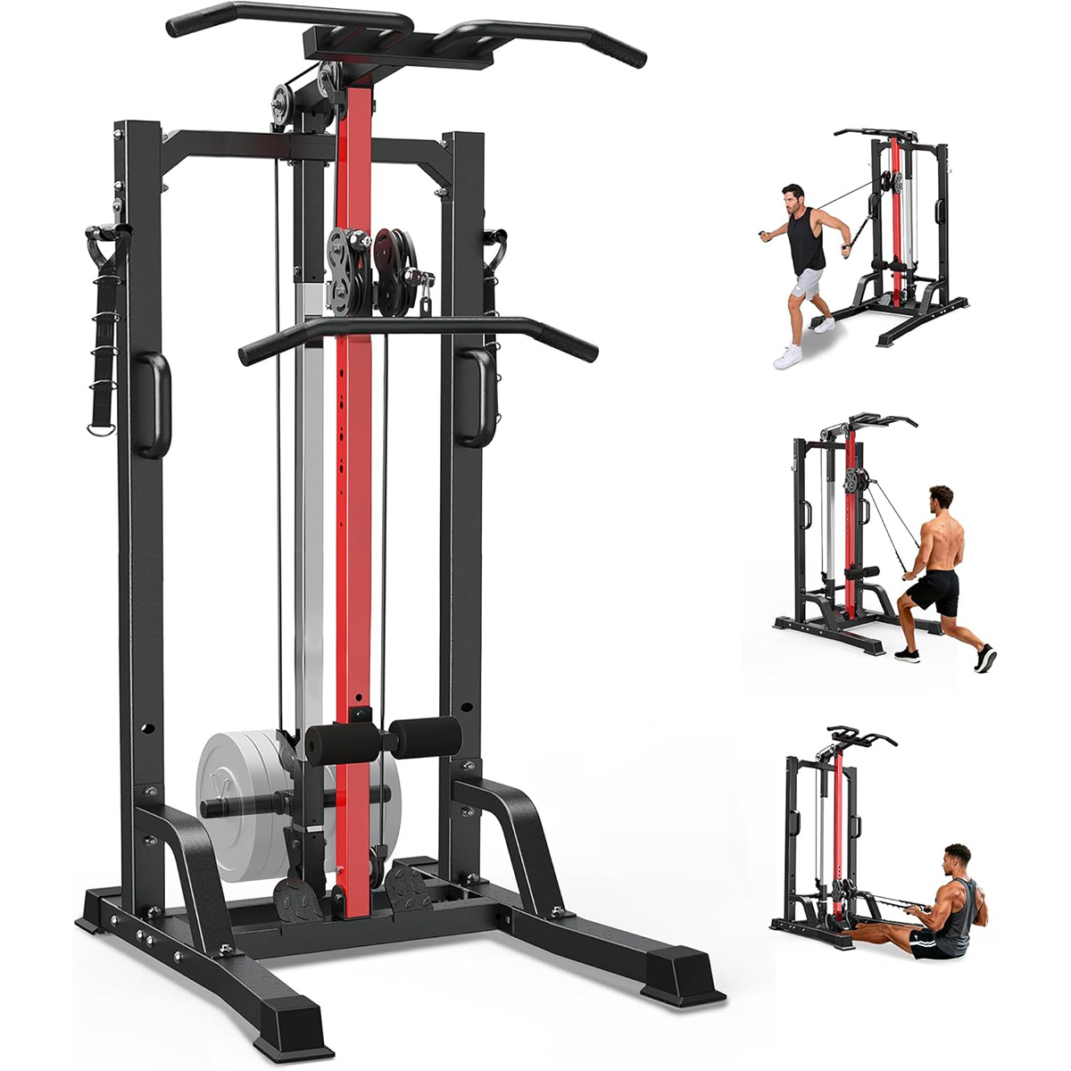 Pooboo Home Gym Machine - High - All In One Gym Home Equipment recension och pris