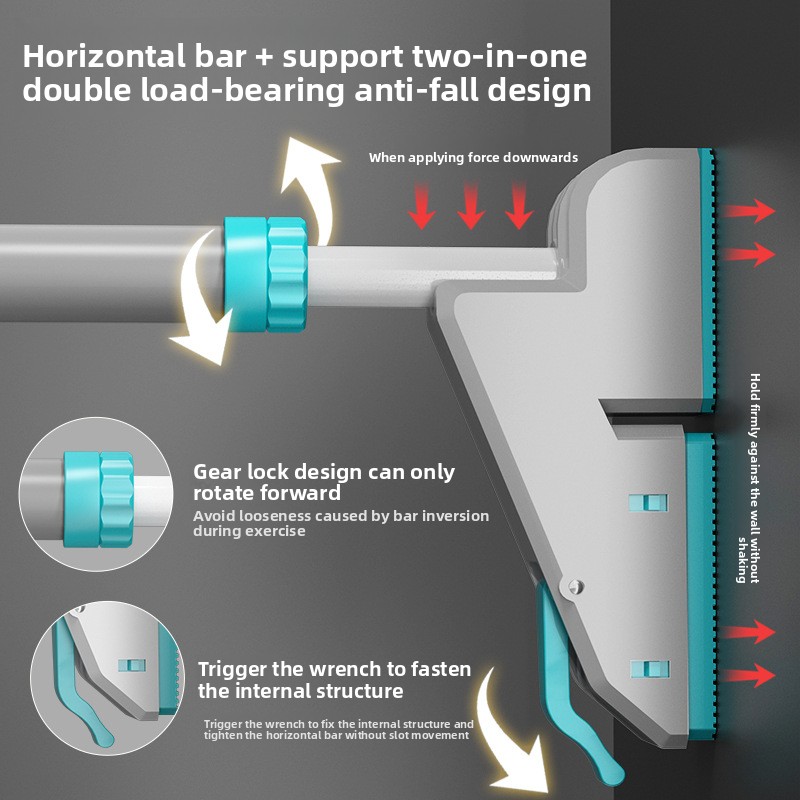 No-Drill Door Frame Pull up Ba - Home Gym Pull Up Bar recension och pris