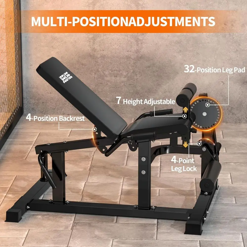 700LB Capacity Plate Loaded Le - Home Gym Quad Machine recension och pris