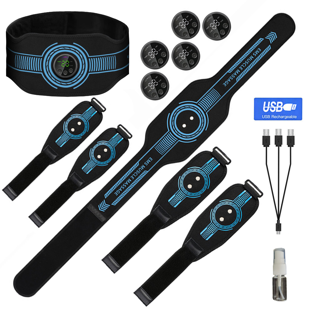 USB Rechargeable Abdominal Mus - Home Gym Needs recension och pris