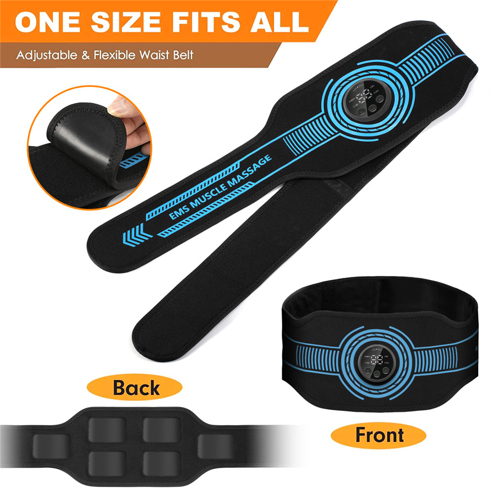 USB Rechargeable Abdominal Mus - Home Gym Needs recension och pris