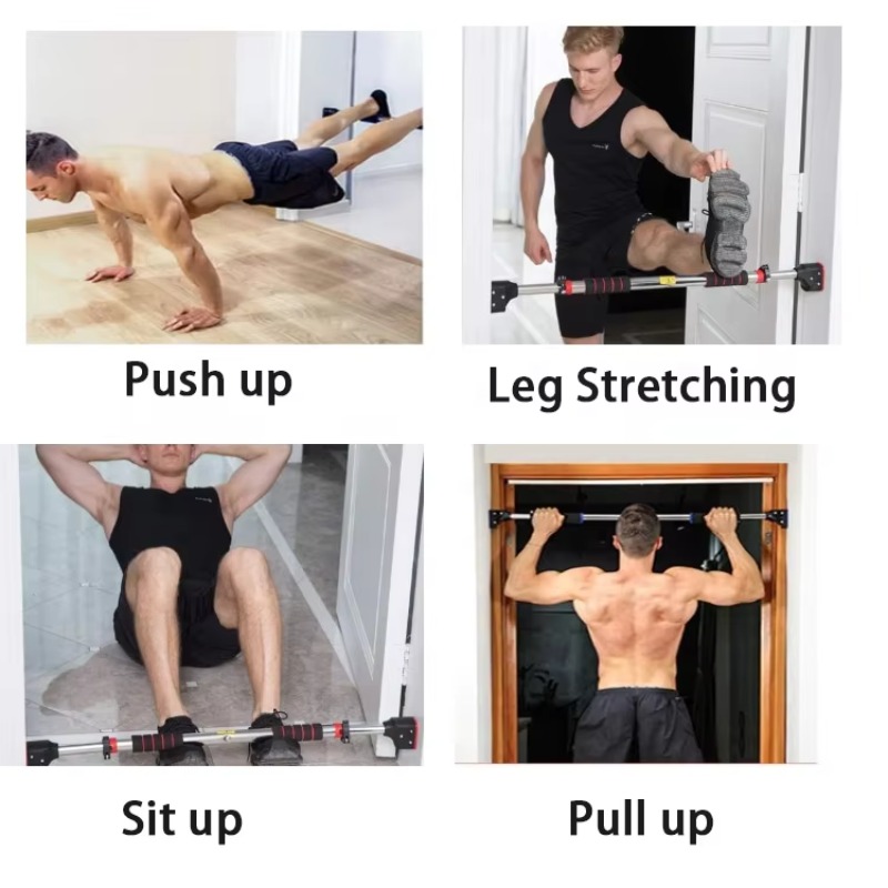 Adjustable Steel Horizontal Pu - Home Gym Pull Up Bar recension och pris