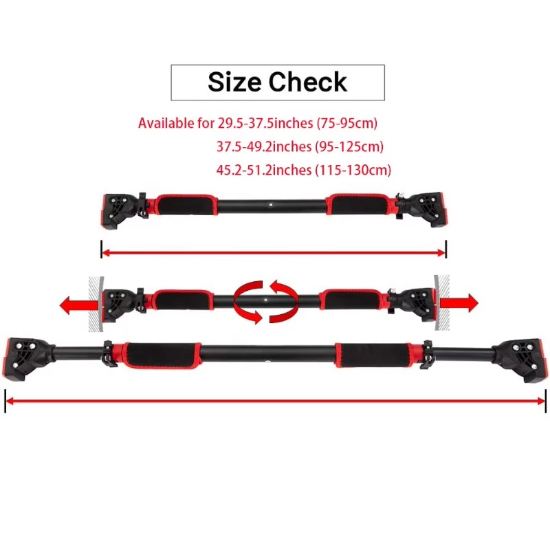 Adjustable Steel Horizontal Pu - Home Gym Pull Up Bar recension och pris
