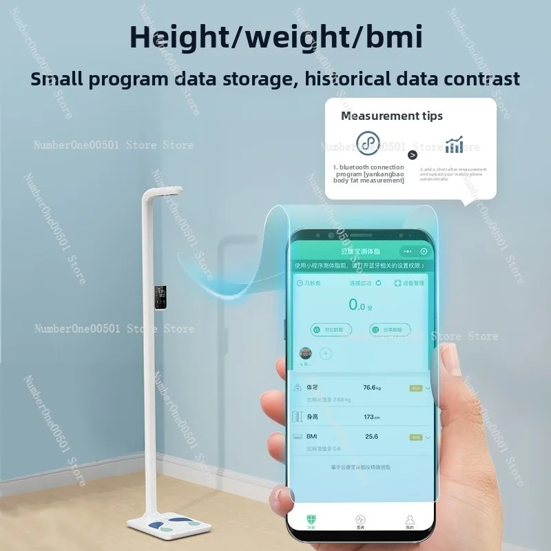 Ultrasonic Height Weight Body  - Home Gym One Machine recension och pris