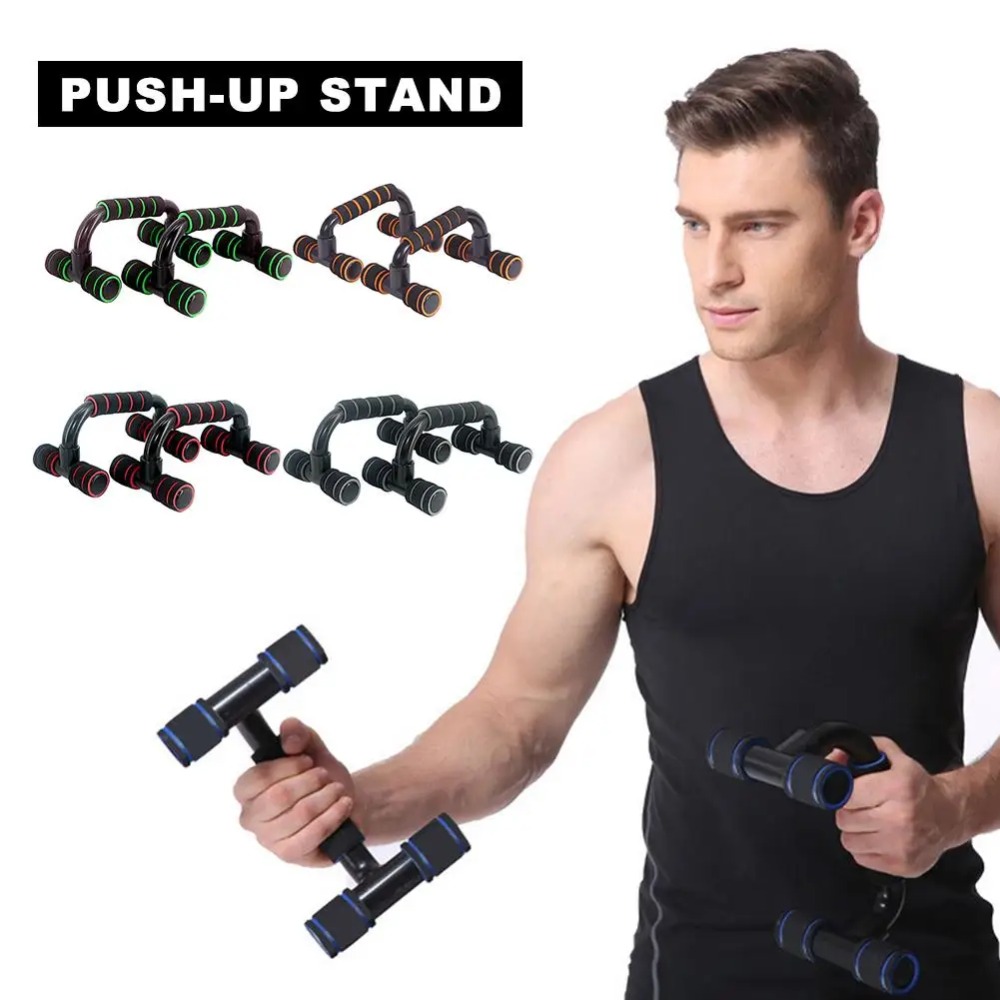 1 Pair of Non-slip Push-up Sta - Push Up Stand Bar recension och pris