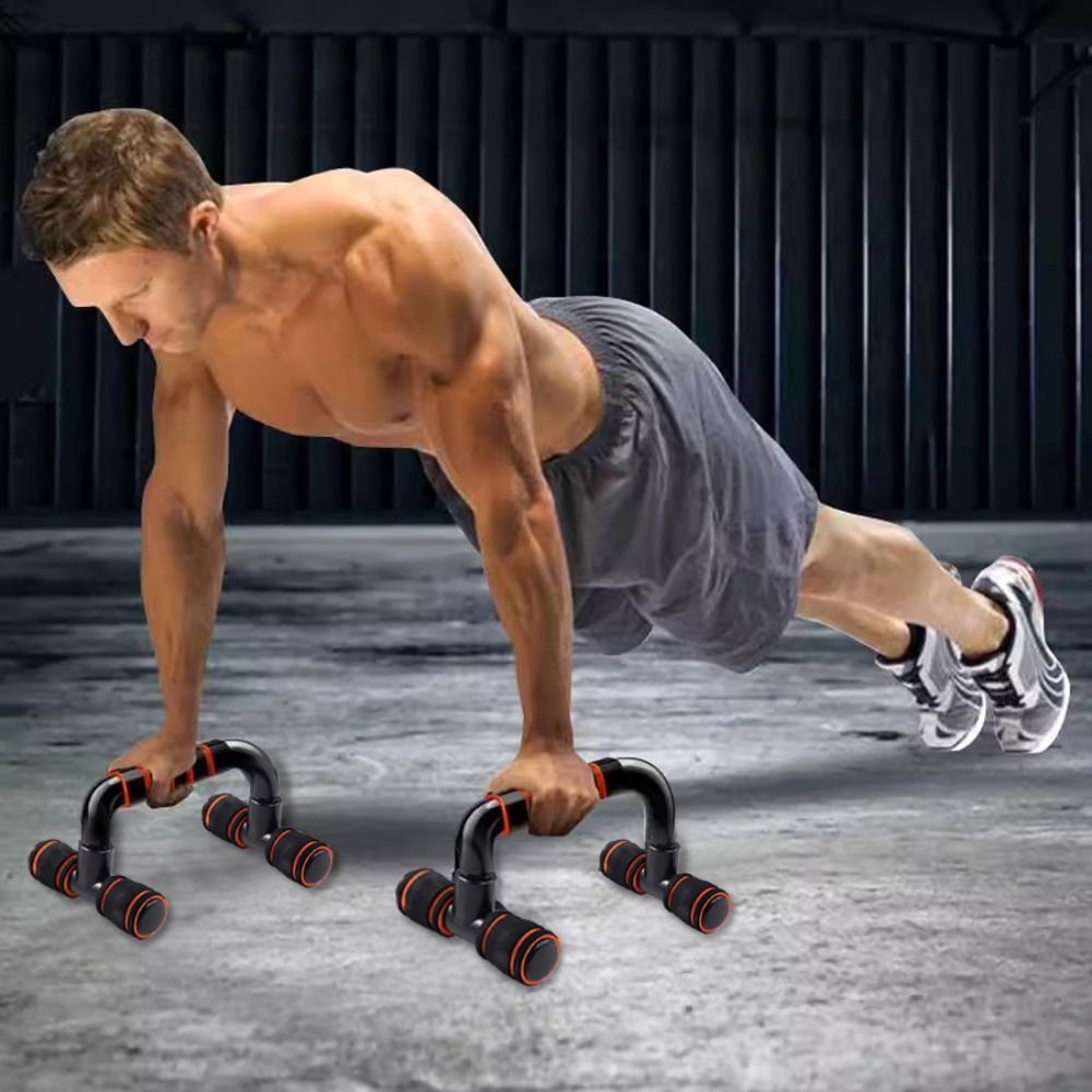 1 Pair of Non-slip Push-up Sta - Push Up Stand Bar recension och pris