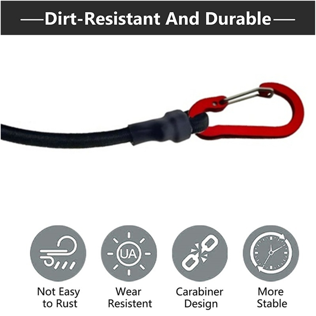 Heavy Duty Bungee Cord Elastic - Resistance Band Heavy recension och pris