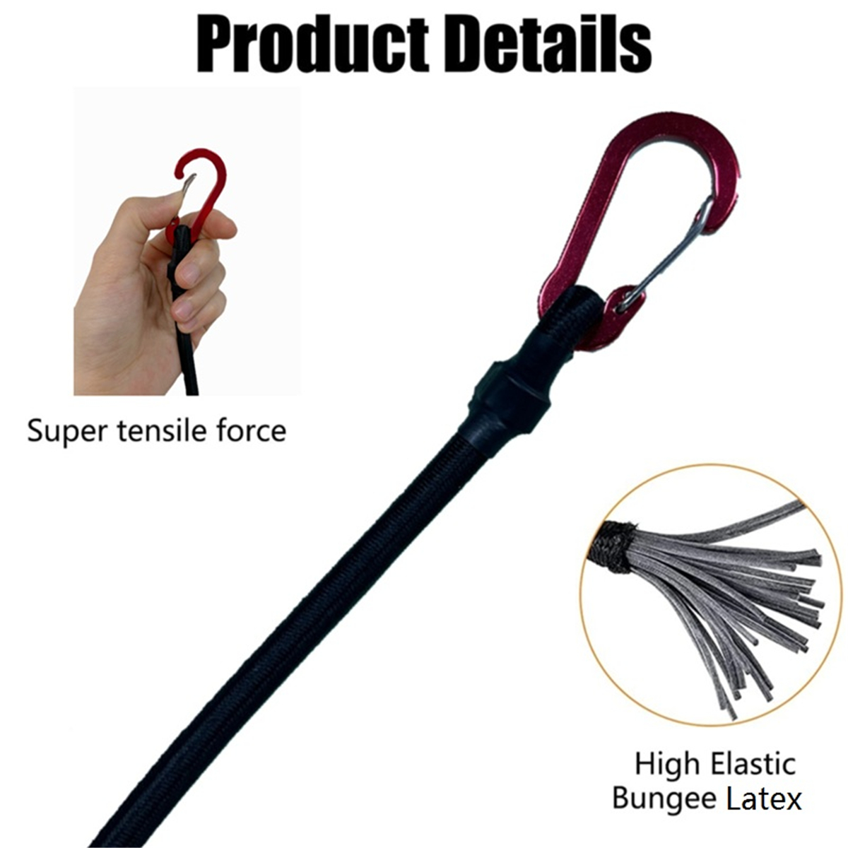 Heavy Duty Bungee Cord Elastic - Resistance Band Heavy recension och pris
