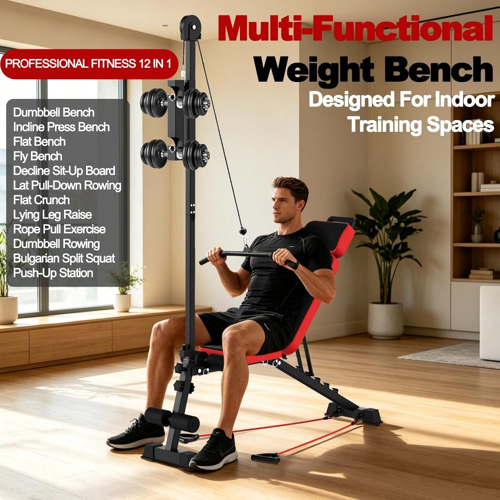 Multi-Functional Weight Bench  - Home Gym Multifunctional recension och pris