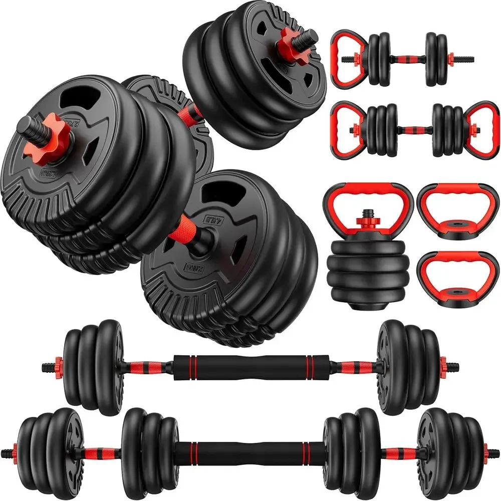 Versatile Adjustable Dumbbells - Push Up Stand Bar recension och pris