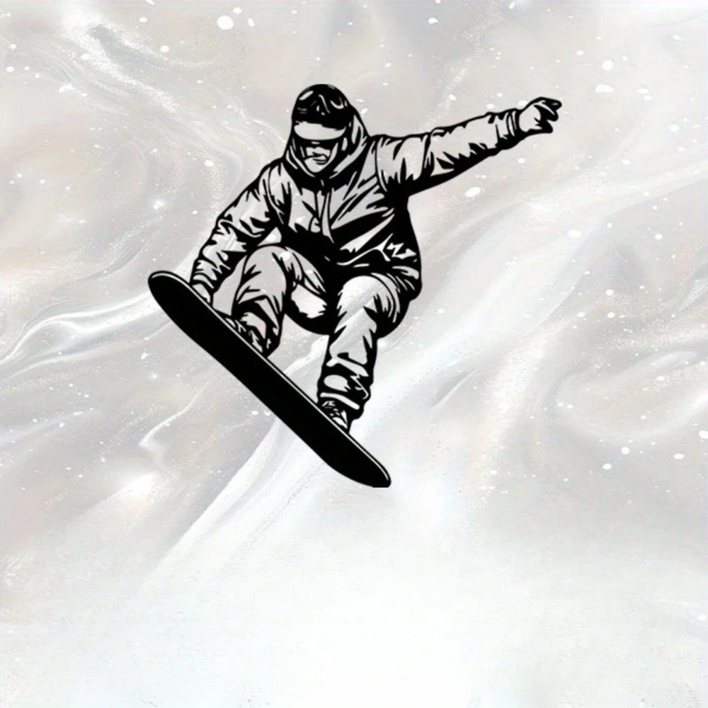 Brand Metal Wall Art Snowboard - Home Gym Outdoor Ideas recension och pris