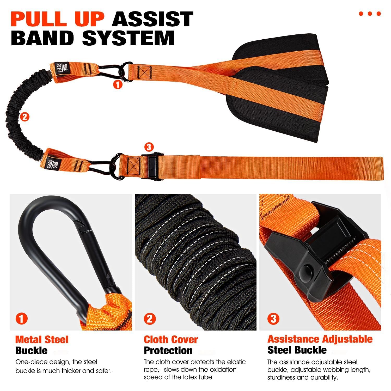 Pull Up Assistance Bands, Heav - Resistance Band Heavy recension och pris