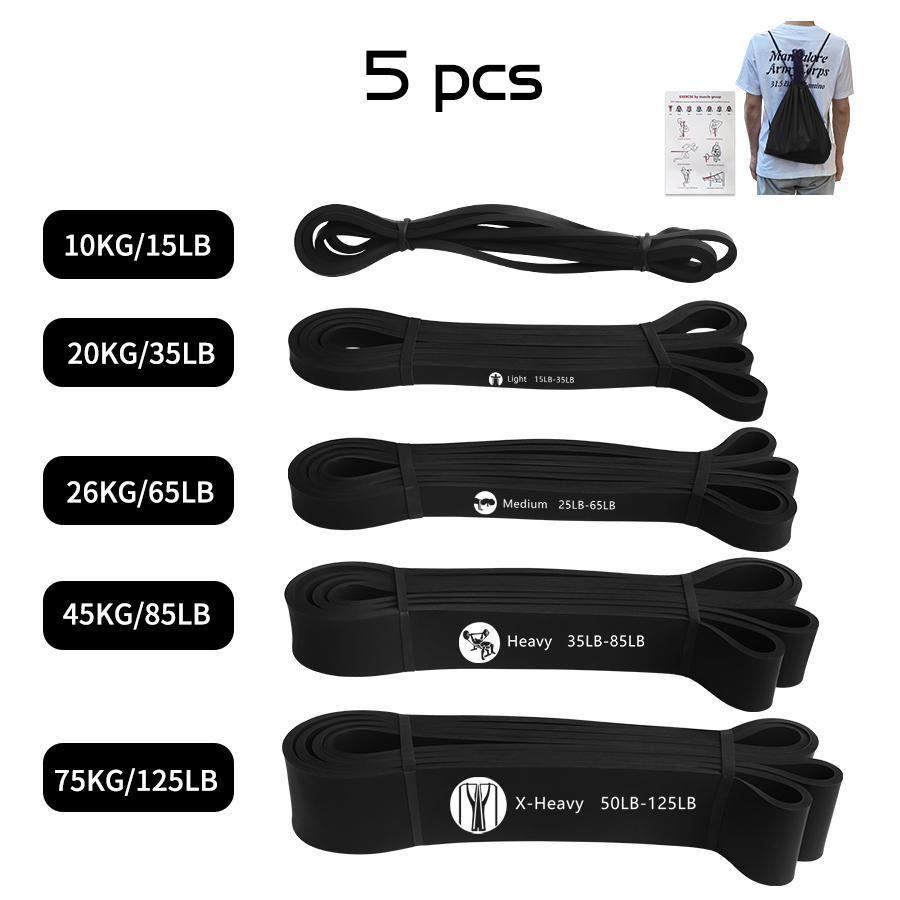 Exercise Elastic Band For Spor - Resistance Band Heavy recension och pris