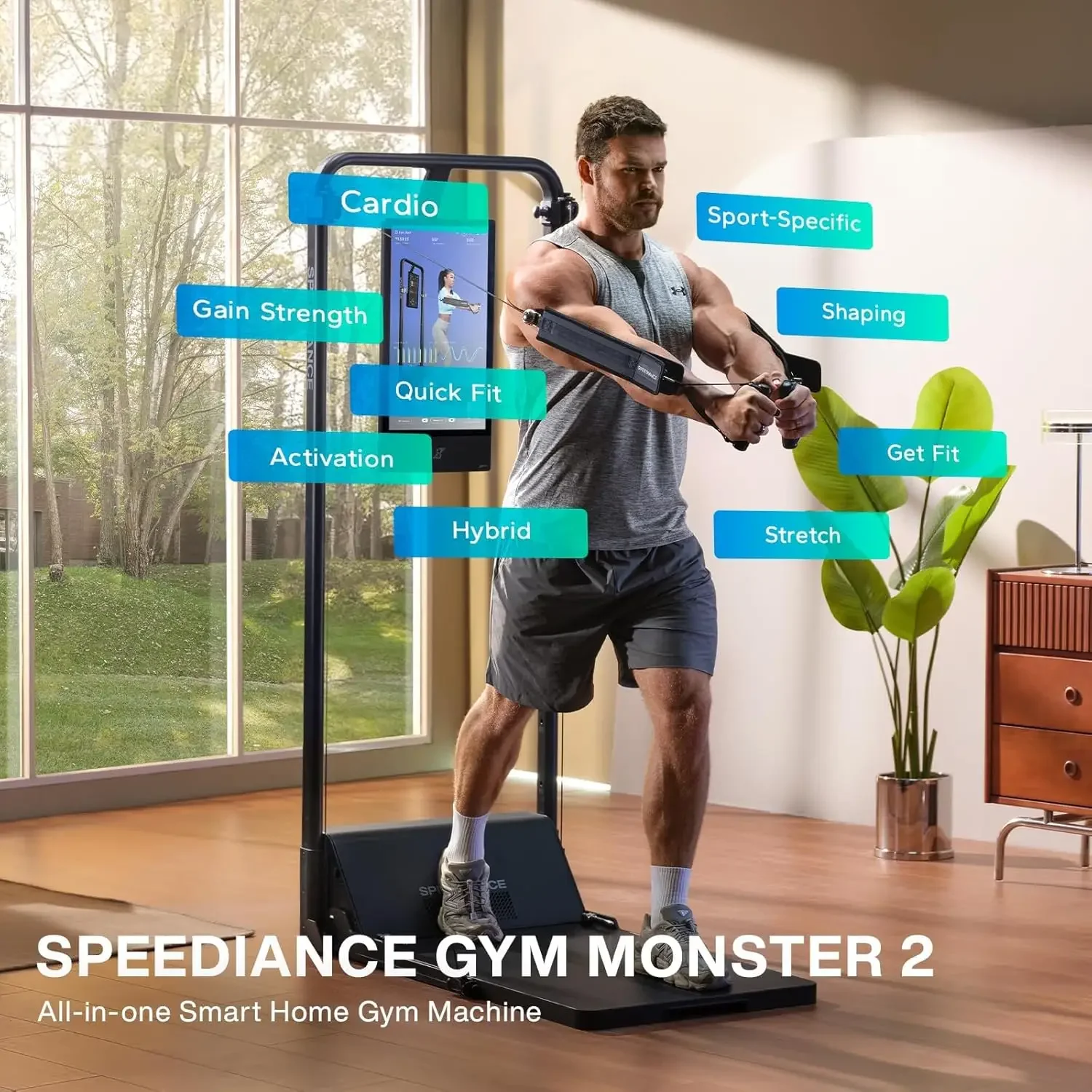 Gym Monster 2 Smart Home Gym A - Home Gym One Machine recension och pris