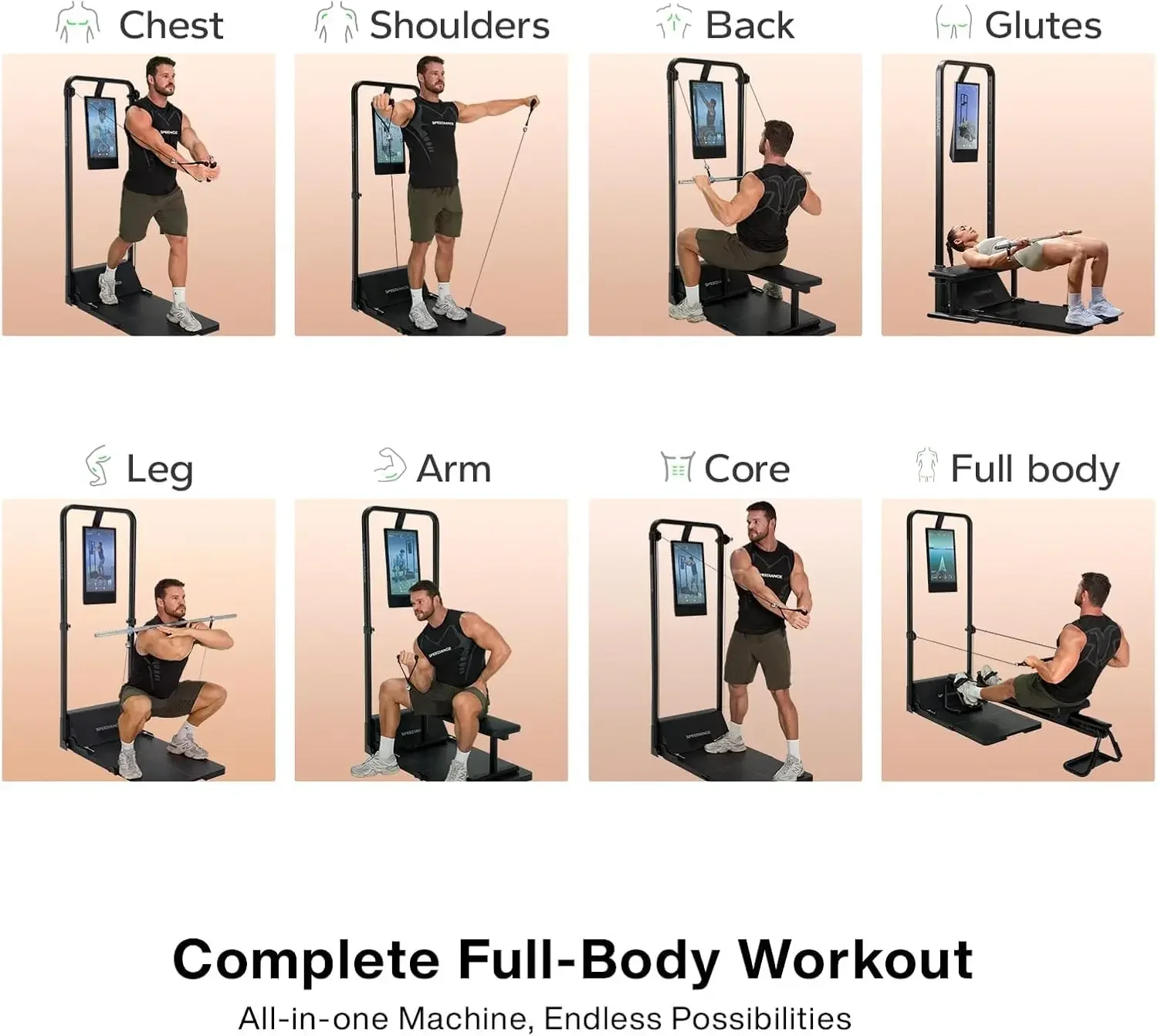 Gym Monster 2 Smart Home Gym A - Home Gym One Machine recension och pris