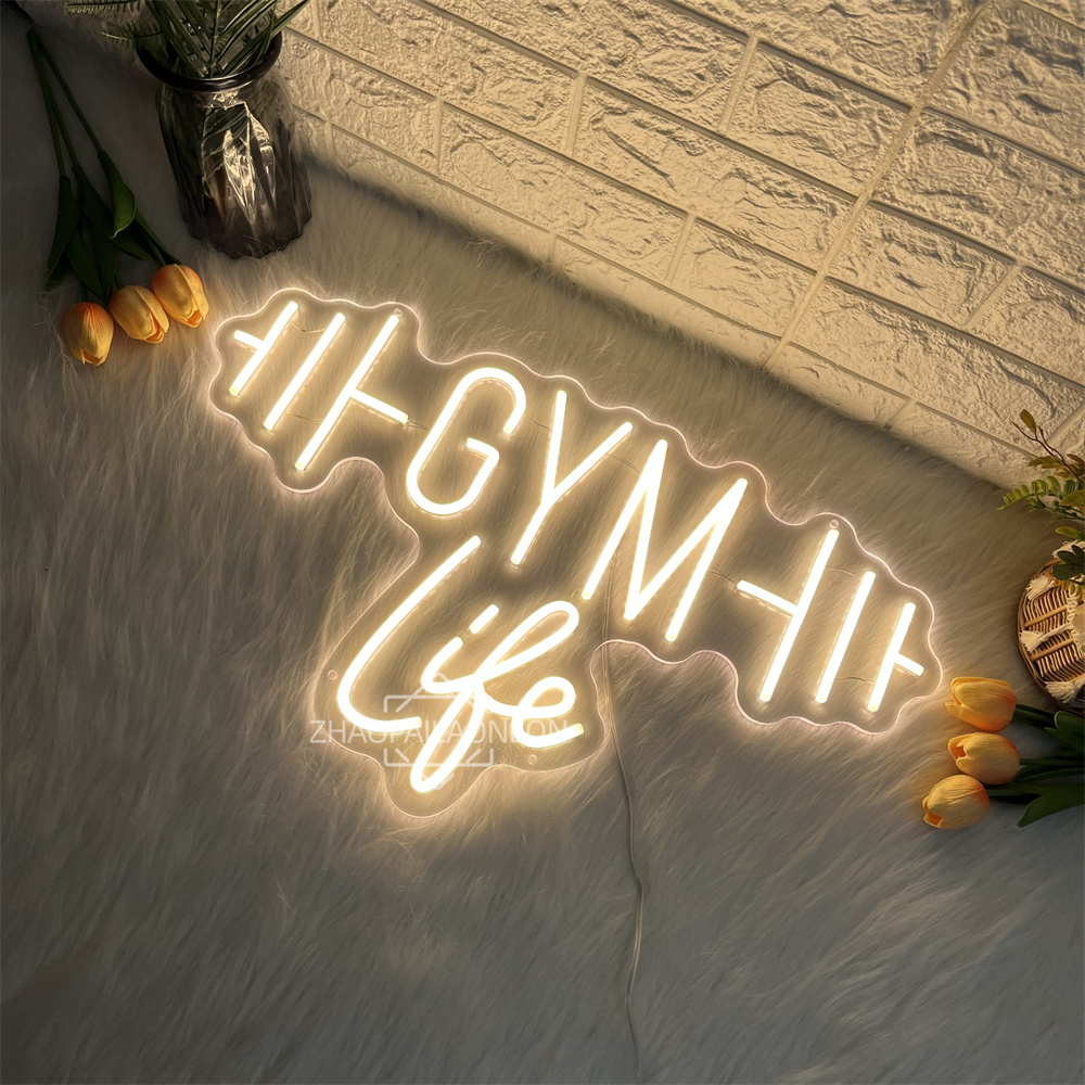 Dumbbell GYM Neon Signs for Wa - Home Gym Neon Sign recension och pris