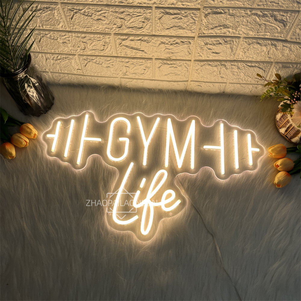 Dumbbell GYM Neon Signs for Wa - Home Gym Neon Sign recension och pris
