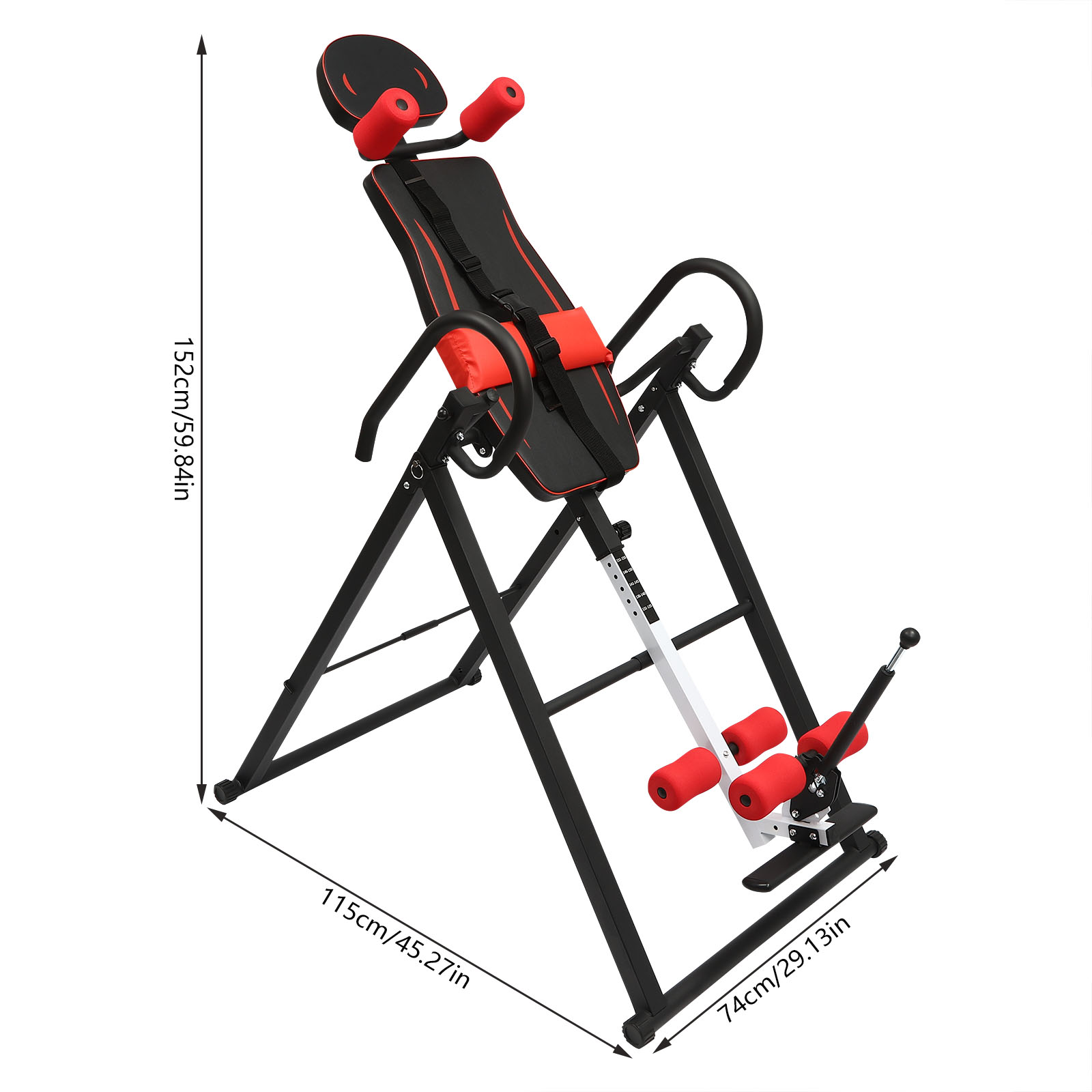 Black / Red / Blue Inversion T - Home Gym Needs recension och pris