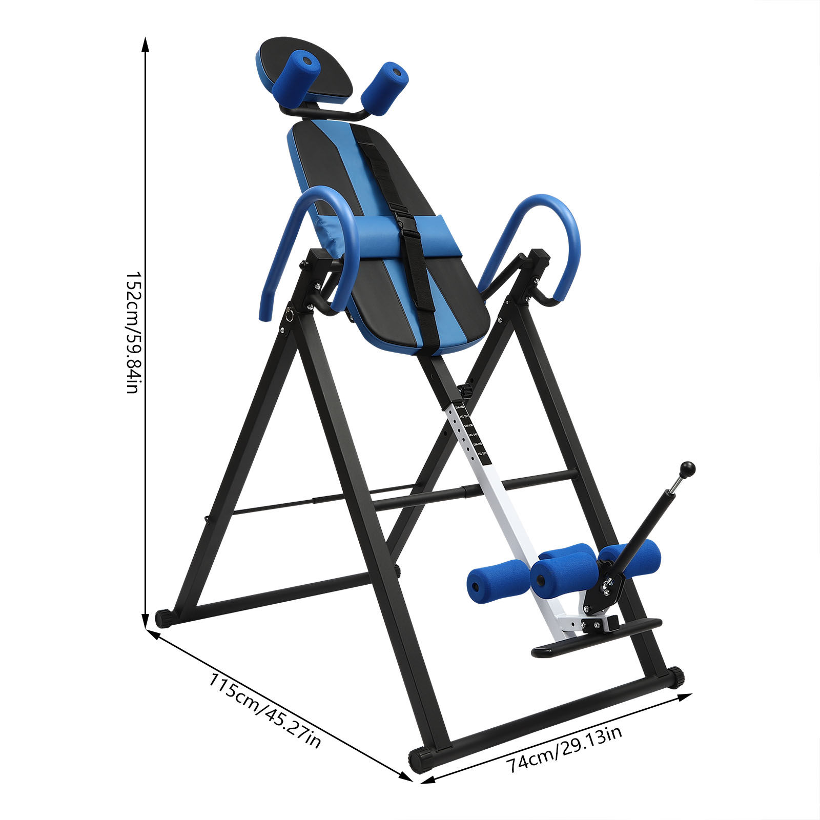 Black / Red / Blue Inversion T - Home Gym Needs recension och pris