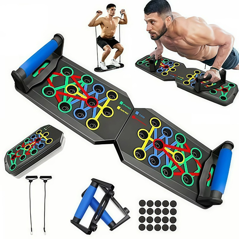 Foldable Push Up Board with Re - Home Gym Needs recension och pris