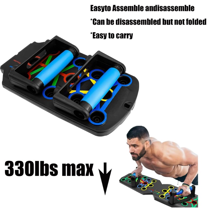 Foldable Push Up Board with Re - Home Gym Needs recension och pris