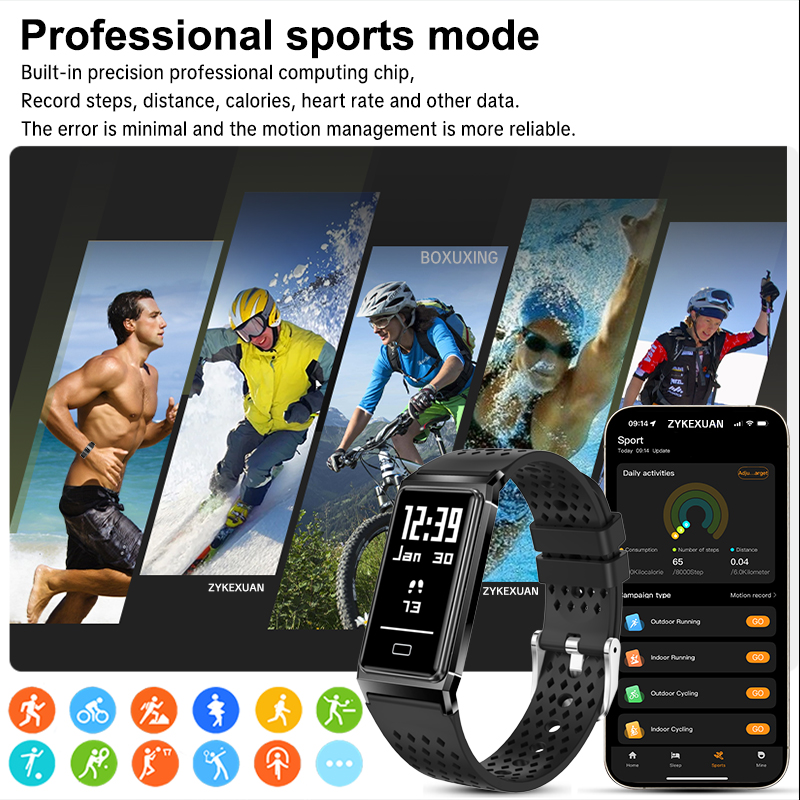 New Fitness Tracker Smart Brac - Resistance Band Heavy recension och pris